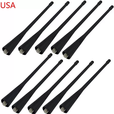 10 X ANTENNA UHF FOR MOTOROLA CP150 CP200 CT250 CT450 SP50 HT1250LS GP320 GP340 • $18.90