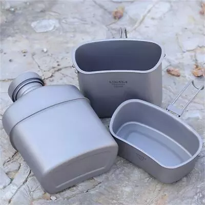 Bottle  Canteen Cups Set Ultralight Cooking M8S4 • $190.40