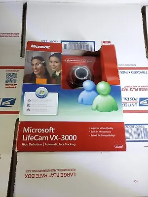 Microsoft LifeCam VX-3000 Web Cam New • $16.99