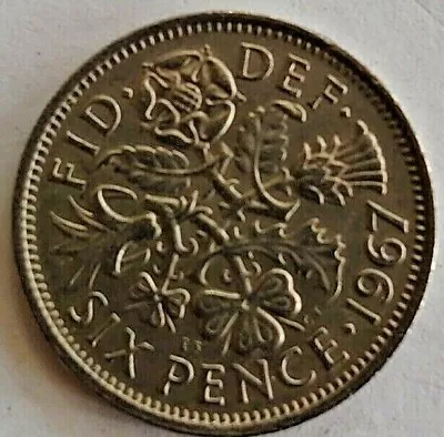 Elizabeth II Sixpence 6d Circulated Choose Your Year • £1.25