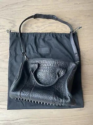 Alexander Wang Rocco Bag Black Leather & All Black Hardware • $125