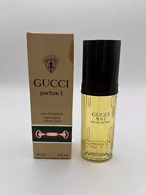 Vintage Gucci No 1 1980's 90% Full Original Box EDP • $160