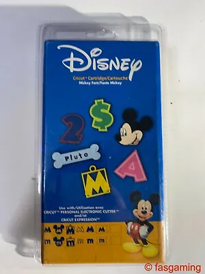 Cricut Cartridge Disney Mickey Font  29-0381 • $39.99