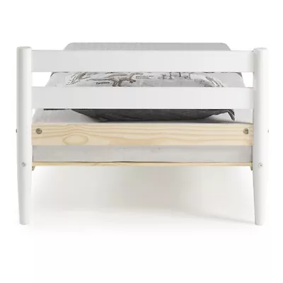 Camaflexi Mid-Century Twin Size Platform Bed - White Finish • $181.37