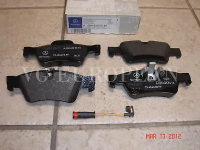 Mercedes W164 ML Genuine Rear Brake Pad SetPads W/Sensor ML350 ML500 ML550 NEW • $139.99