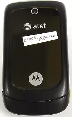 Motorola Moto ROKR / Rocker EM330 - Black ( AT&T ) Rare Cellular Flip Phone READ • $14.44