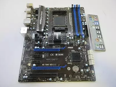 MSI Motherboard 990FXA-GD65 V2 | No CPU • $100