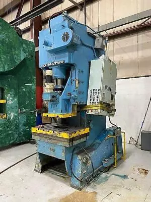 110 Ton Komatsu OBS Used Single Crank Gap Frame Mechanical Metal Stamping Press  • $24500