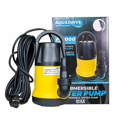 £49.99 • Buy Aquadrive IV:XX Submersible Water Pump Powerful & Quiet 5k/7k/10k/13k Litres P/H