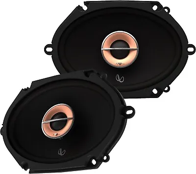 Infinity Kappa 683xf 300 Watt 6x8  Coaxial 2-Way Car Audio Speakers 6  X 8  Pair • $119.95