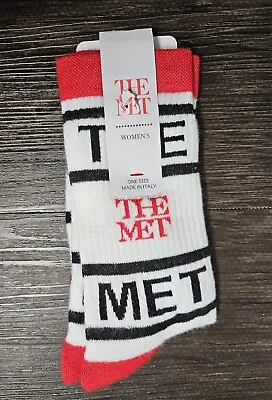 The MET Metropolitan Museum Of Art  NYC Women's Socks One Size • $8.25
