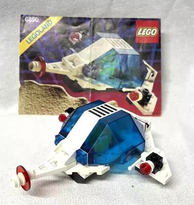 $27.50 • Buy LEGO 6850 Auxillary Patroller 100% Complete W/Manual, No Box Futuron VTG 1989