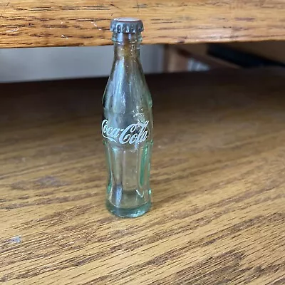 Coca-Cola 3  Miniature Glass Bottle Vintage Coke Soda Americana • $14.99