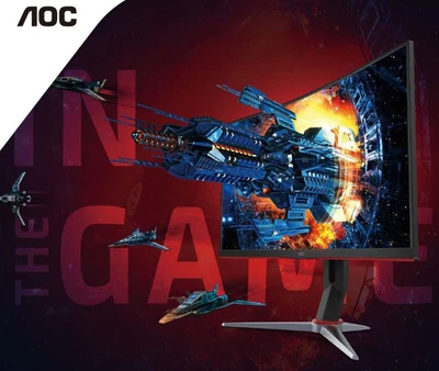 $569 • Buy AOC 27' Curved VA QHD 1500R, Free-Sync Premium, 1ms, 144Hz, HDR Mode DP, HDMI, V