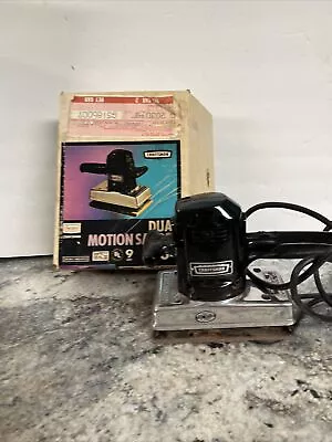 Vintage SEARS Craftsman 315.11640 Dual Motion 9-1164 Electric Sander • $36.44