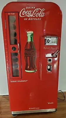 Vintage 1950's 1955 H81A Vendo 10 Cent Vending Machine Coca-Cola Coke AWESOME !! • $9000