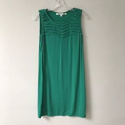 MAX STUDIO Women’s Sleeveless Green Stretch Dress Size Small Sundress • $12