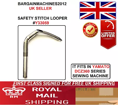   Yamato Dcz360 Seris Safety Stitch Looper Y33059 Industrial Sewing Machine Part • £49.99