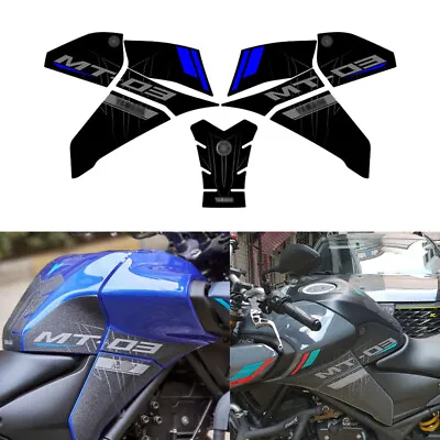 For Yamaha MT-03 MT03 2021-2023 Anti-slip Fuel Tank Pad Protector Sticker Dedals • $27