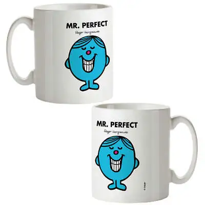 Mr. Perfect Mug Mr Men Hot Drinks Cup Gift • £9.99