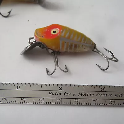 Fishing Lure   Heddon 1¾    Midget Digit Yellow Shore • $5.99