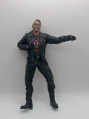 Terminator 2 Judgment Day T800 Figure McFarlane Movie Maniacs Series 4 T2 • $14.95