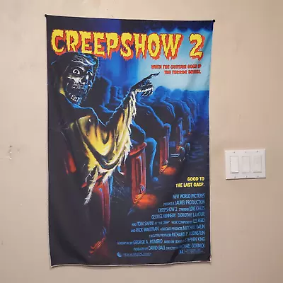 $10 • Buy Creepshow 2 - 2x3 Foot Tapestry - Horror Movie Banner Wall Flag