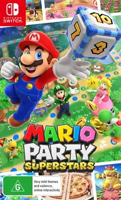 Mario Party Superstars For Nintendo Switch - PLASTIC SEALED • $64