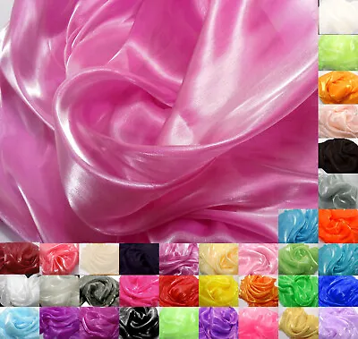 Kxx Shiny Mirror Crystal Organza Bridal Dress Wedding Decoration Fabric Material • $4.39