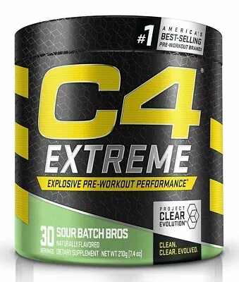 Cellucor C4 Extreme - Explosive Pre-Workout - 30 Servings - Sour Batch Bros • $16.99