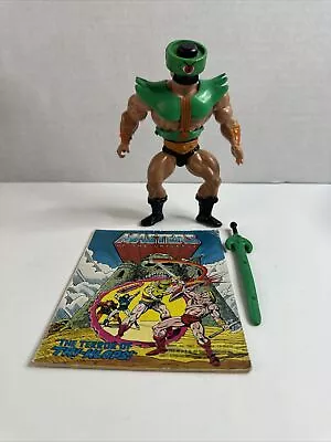 MOTU Tri-Klops Complete Masters Of The Universe He-Man Figure With Mini Comic • $21.99