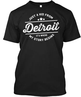 Are You A Kid From Detroit T-Shirt Made In The USA Size S To 5XL • $21.95