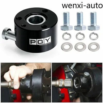 3/4  Shaft Size Racing Steering Wheel Quick Release Disconnect Hub Kit Black • $18.99