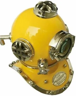 Handmade Vintage Nautical Diving Helmet Aluminum Brass Scuba Diver Helmet • $283.80
