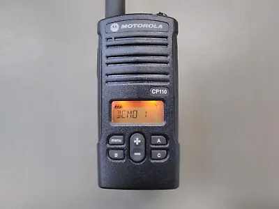 Motorola Cp110 Uhf H96rcf9aa2aa Batt. & Charger (used) • $99.99