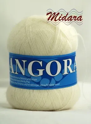 £3 • Buy SALE/Stock Clearance Angora 2 Midara Mohair,Virgin Wool,Acrylic