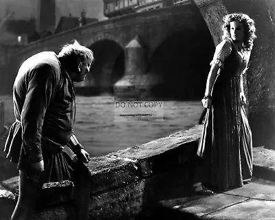 Maureen O'hara Charles Laughton The Hunchback Of Notre Dame  8x10 Photo (zy-084) • $8.87