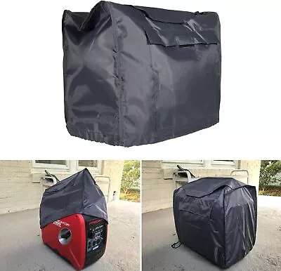 Waterproof Generator Cover W/ Storage Pocket For Honda Eu2000i Eu2200i Generator • £17.82