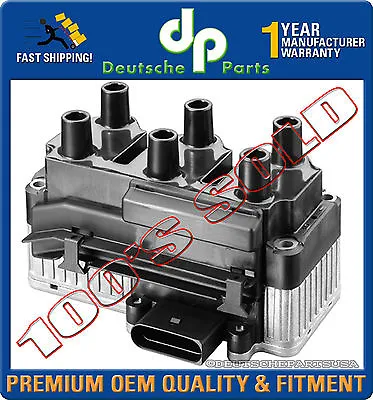 Volkswagen Jetta Gls Glx Golf Gti 2.8 V6 Ignition Coil Pack 021 905 106c • $125.83