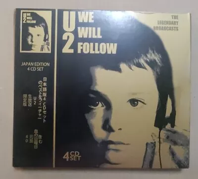 U2 We Will Follow - The Legendary Broadcasts 4xCD VGC 2019 • $6.31