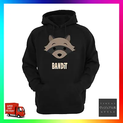 Bandit Raccoon Hoodie Hoody Trash Panda Chonki Meme Crave Cute Funny Junk Egg • £24.99