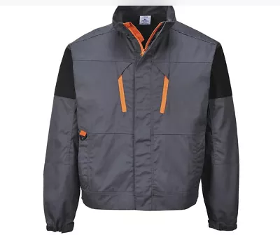 Portwest Tagus Work Jacket TX60 - Hard Wearing Trade Coat Multi Pocket 3XL • £15