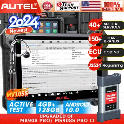 Autel MaxiSys MK908P II MK908 Pro II Car Diagnostic Scanner Tool Key Programming • $1769