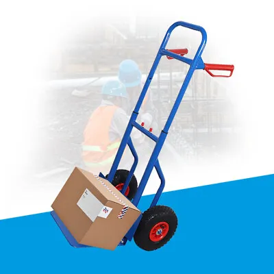 150KG Heavy Duty Trolley Sack Flodable Truck Cart Barrow For Warehouse Garden • £88