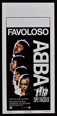 Film Original Abba Show 1978 Hallström Fältskog Ulvaeus Andersson B1 • $95.72