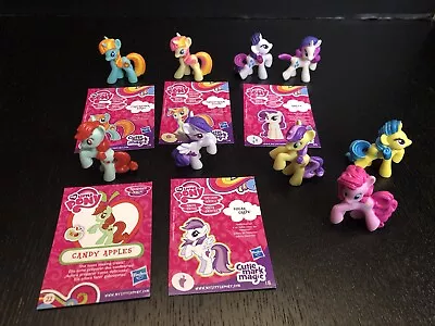 Lot Of 9 My Little Pony Cutie Mark Magic & Friendship Is Magic Blind Bag Figures • $12.99