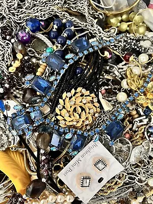 150+ Pounds Vintage To Now Jewelry Lot! - Juliana Brighton C Trifari 925 14k • $3500