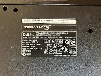 Dell Inspiron M5030 Laptop PARTS NEW BATTERY ML 4010 NEW CPU 340 • $95