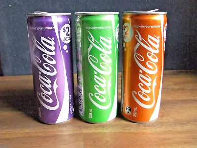 Coca Cola 250ml Cans X 3 • $6
