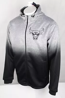 Chicago Bulls Men's Full Zip Hoodie Jacket GIII Sports Black Gray 20928118 • $62.99